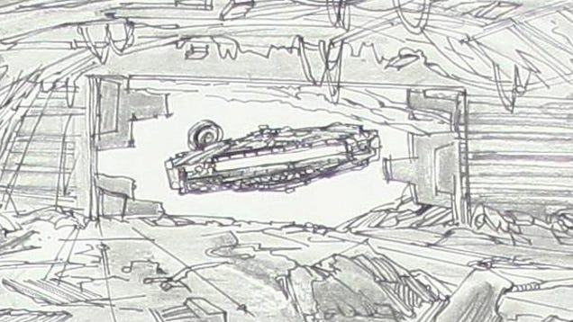Unseen Empire Strikes Back Storyboards Detailing the Battle of Hoth!