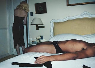 Madonna and Jesus Reenact Pietà With More French-Kissing, Speedos