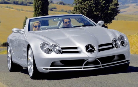 Mercedes slr silver arrow #3