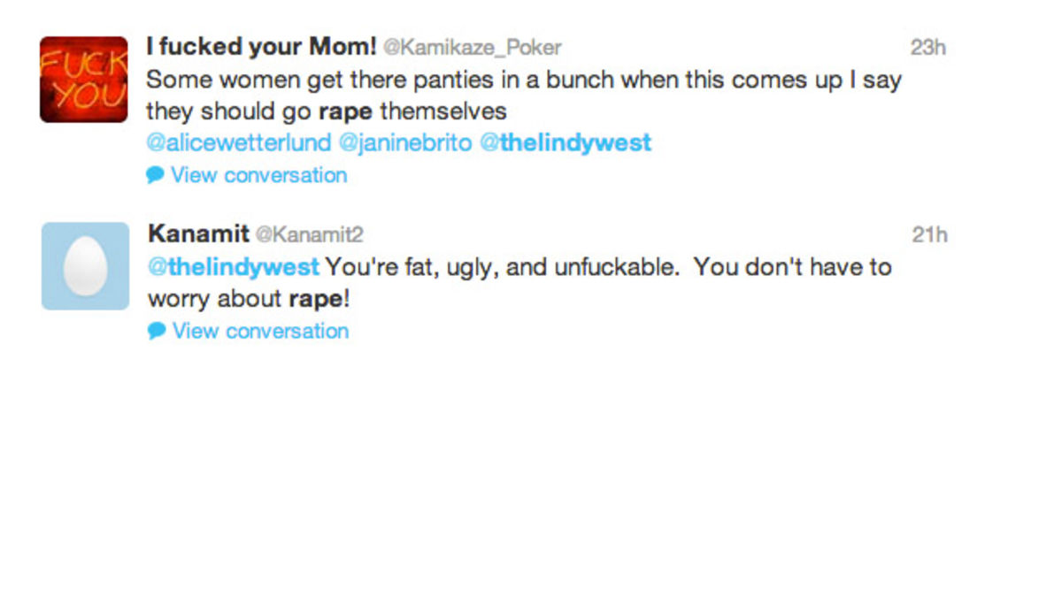 If Comedy Has No Lady Problem, Why Am I Getting So Many Rape Threats?