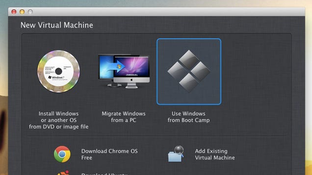 Parallels for mac virtual machine