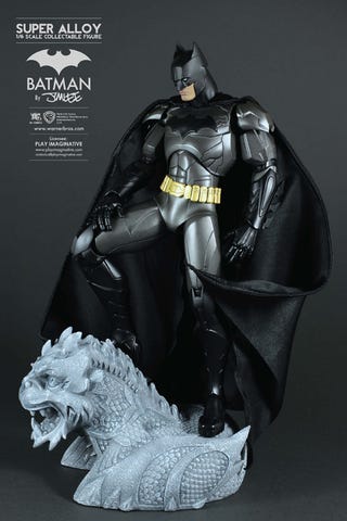 I'm in Love With a Giant Batman Figure That's Made Out of Metal