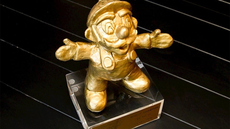 gold mario ebay