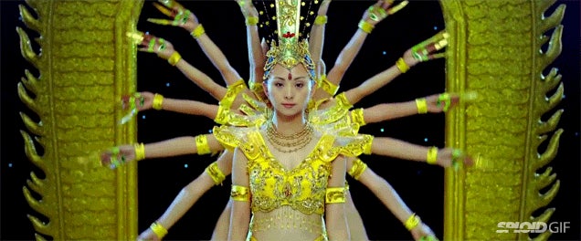 The mesmerizing beauty of a thousand hand dance