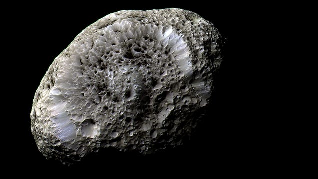 Saturn moon looks like a wasp nest and it may freak some people out