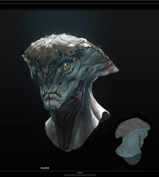 Stunning Mass Effect Portraits (And Dragon Age on a Leash)