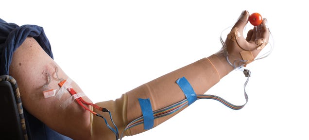 This Life-Like New Prosthetic Hand Lets Amputees Feel Texture