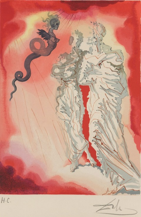 the divine comedy by dante alighieri illustrated by salvador dalí