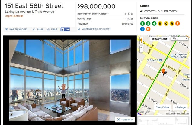 Manhattan Apartments Still "A Good Buy" for Bond Villains