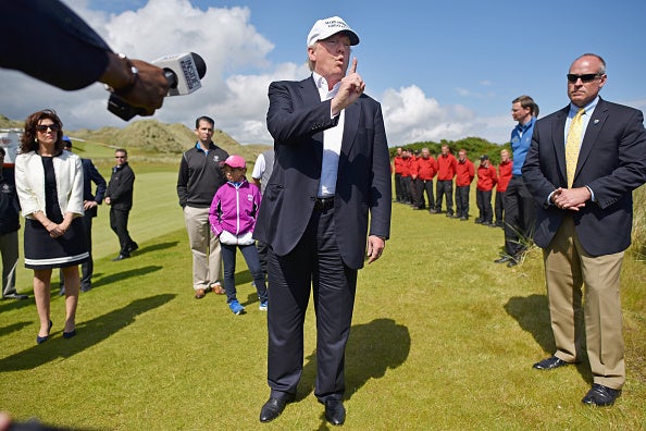 Trump Adjusts Muslim Ban Proposal, Golf Stroke 