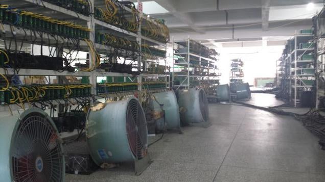 Inside a Bitcoin Mine in Rural China