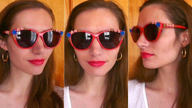 How To Make Surrealist Schiaparelli Sunglasses