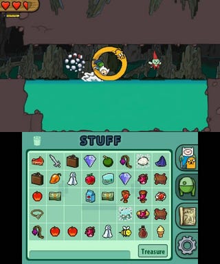 Gaze Upon The Various Shapes Jake Will Take In The 3DS Adventure Time Game