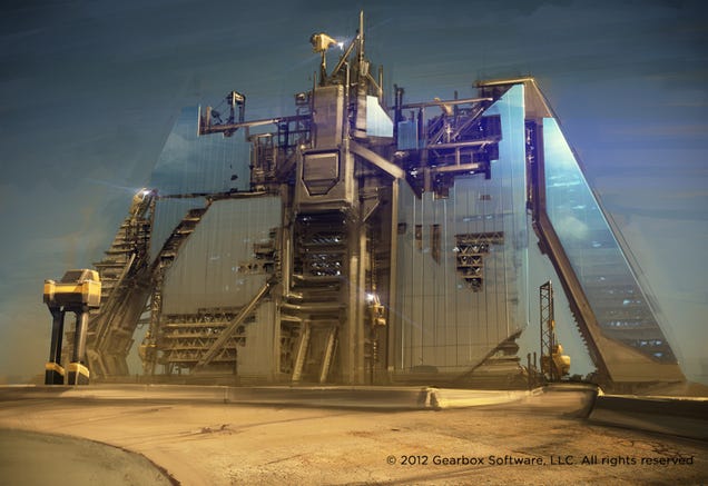 Some of The Concept Art Behind Borderlands 2