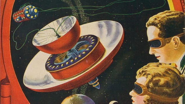 Los increíbles dibujos que imaginaron el espacio antes de alcanzarlo