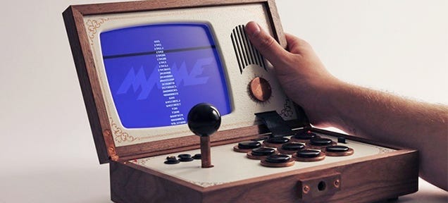 How Could You Not Lust Over this Portable Wooden Arcade Box?