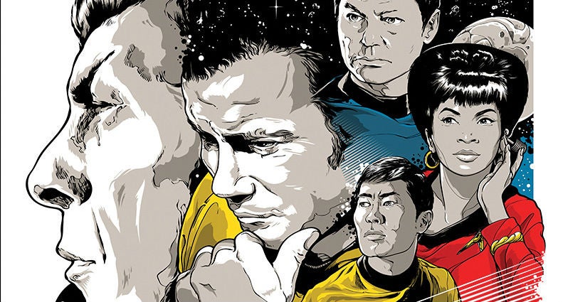 Leonard Nimoy's Final Artwork Is One of 50 Pieces of Star Trek Art Going On Tour