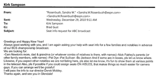 "Am I Sick? Are We All Sick?": Overwrought Things The Media Wrote To Auburn's PR Guy During Cam Newton's Wild 2010 Season