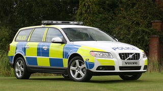 Volvo Claims V70 Police Package First Turn-Key Police Car