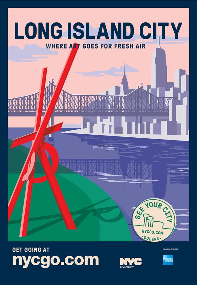 New NYC Tourism Ads Target Locals Too Lazy to Leave the Neighborhood