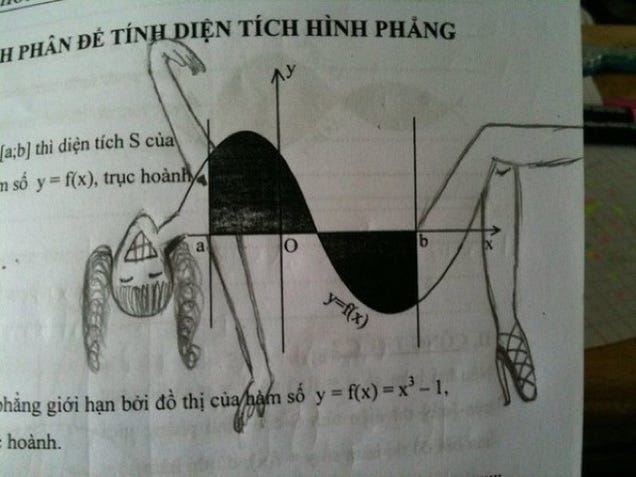 If You're Going to Deface Your School Books, Do It Well. Like This.