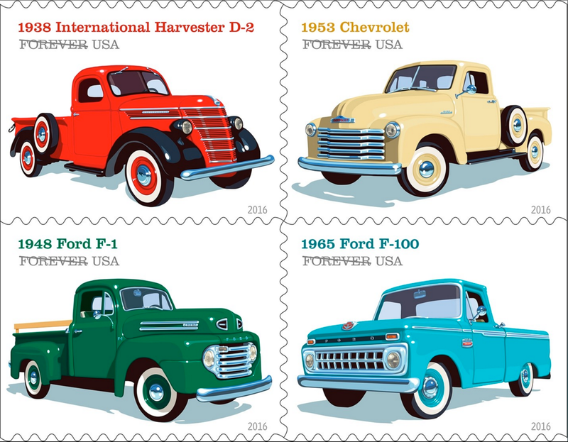 Gearheads Get Four Reasons To Appreciate Postage Stamps In 2016