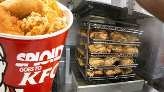 This is how KFC actually makes their fried chicken from beginning to end