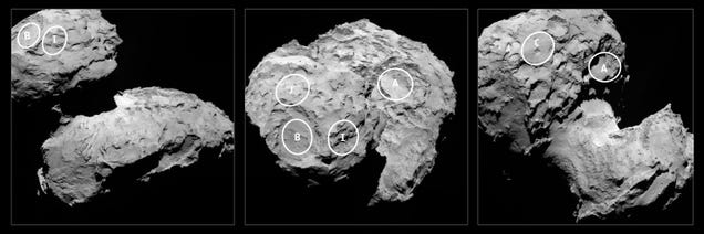​The Race Begins To Find A Landing Site On Rosetta's Comet