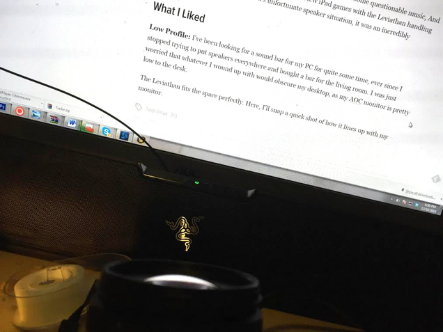 Razer Leviathan 5.1 Channel Surround Sound Bar: The Kotaku Review