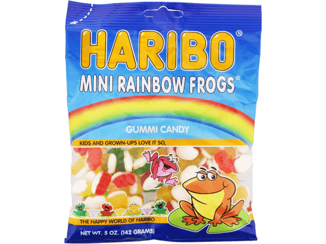 Today's Gummi: Haribo Mini Rainbow Frogs