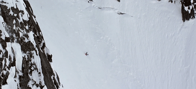 Skier Somehow Survives a Terrifying 1,000-foot Tumble Down a Mountain