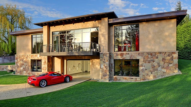 This $4 Million Garage Comes With A Very Nice House
