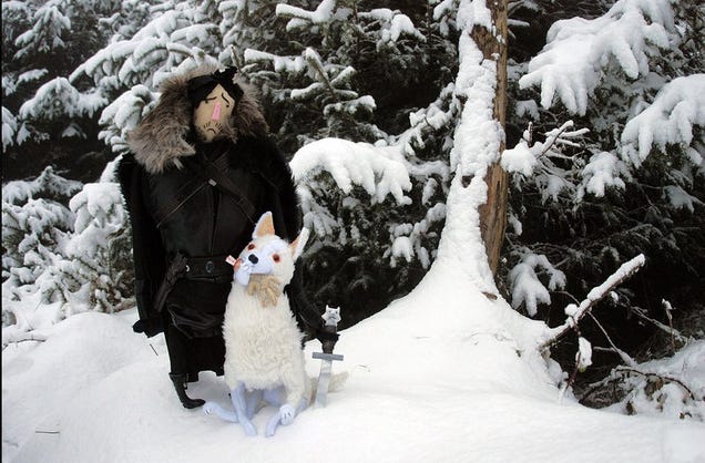 Plush Jon Snow is the best Game of Thrones toy we've ever seen