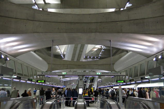 The New Budapest Metro Line Is an Awesome Psychedelic Trip