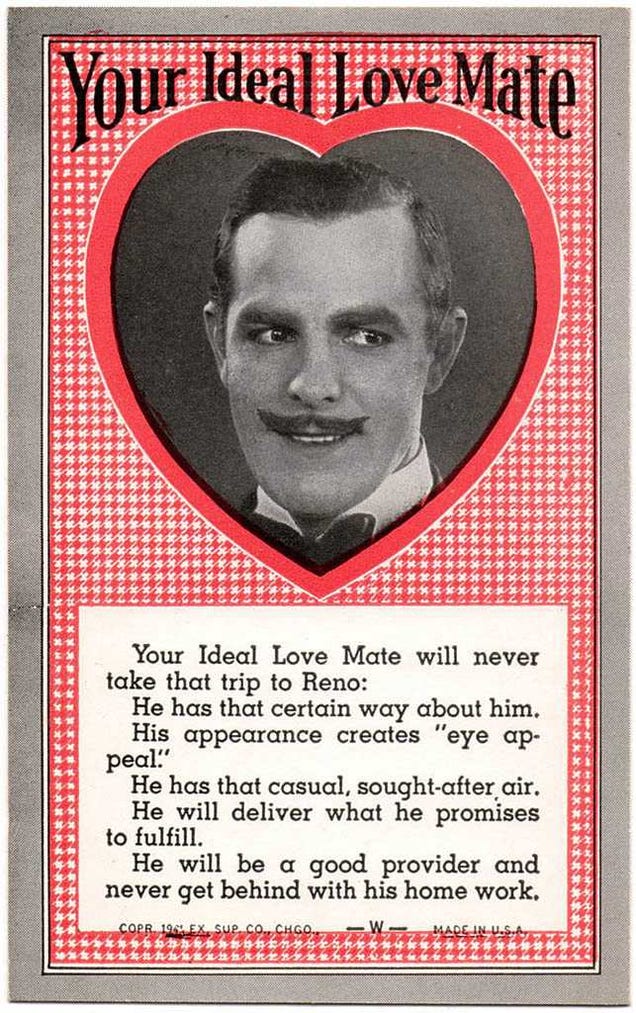 These vintage postcards would nowadays pass for threats by mail