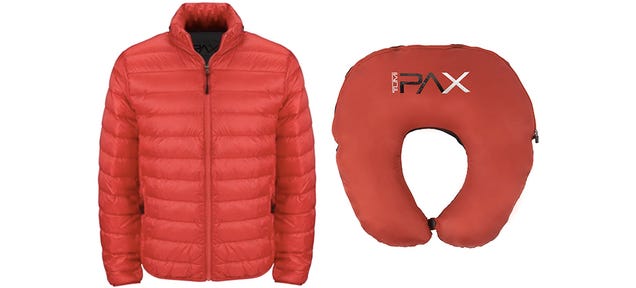 A Jacket That Transforms Into a Neck Pillow Is Perfect For Traveling