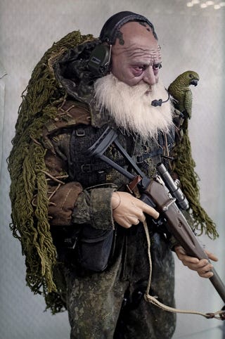 Custom Metal Gear Figures are the Very Definition of Badass