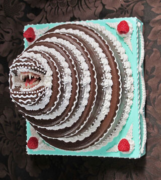 If H.R. Giger were a pastry chef, his cakes might look something like this