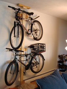 diy bike rack