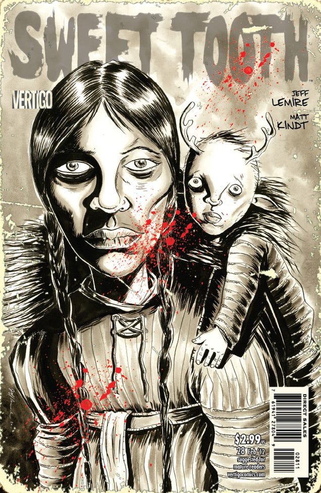 Read an exclusive sneak peek of Vertigo's post-apocalyptic manimal comic, Sweet Tooth!