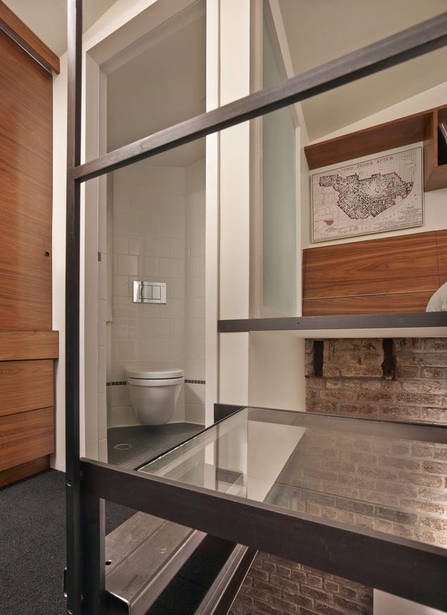 There's an Entire House Crammed Into This Tiny 98-Year-Old Boiler Room