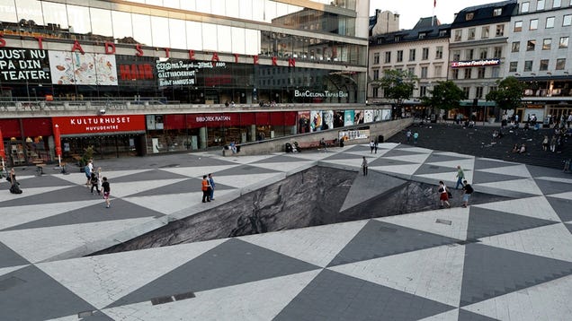 The Most Beguiling Optical Illusions In Public Places