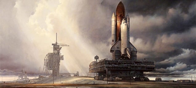 The Hungarian-Born Painter Who Immortalized America's Space Program