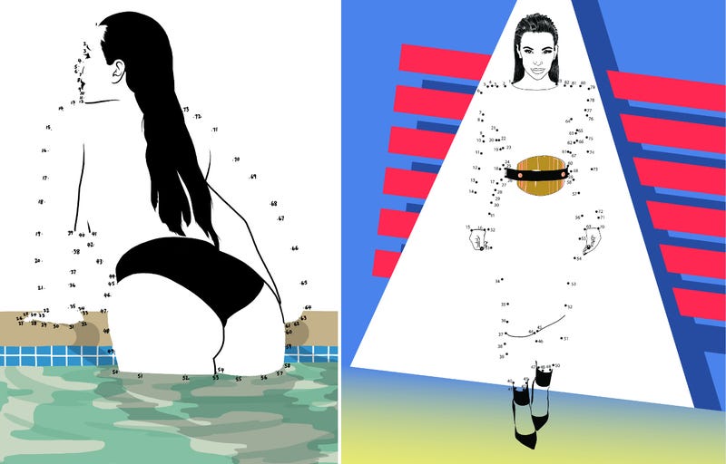 The Creators of That Drake Coloring Book Now Have a Kim Kardashian Connect-the-Dots