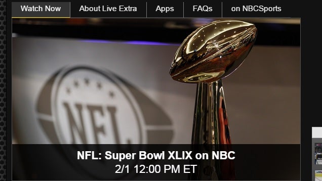 Watch Super Bowl XLIX for Free with NBC's Live Stream