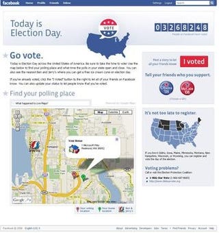 Microsoft's Facebook millions paid back with Google election map