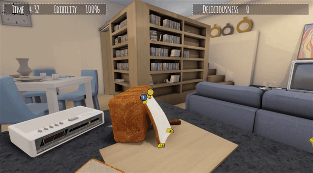 A Game Where You're A...Slice Of Bread. Because Sure, Why Not.