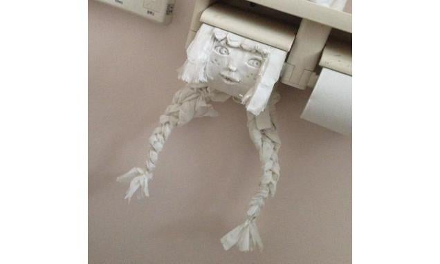 Oh Hi, Terrifying Toilet Paper