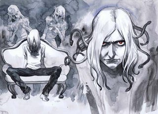 Concept art from the Sandman movie that never was