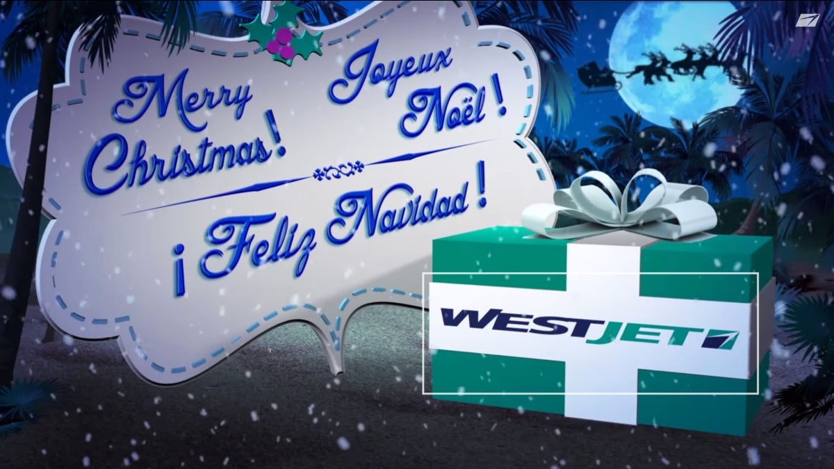 WestJet Pulls Off Another Beautiful 'Christmas Miracle'